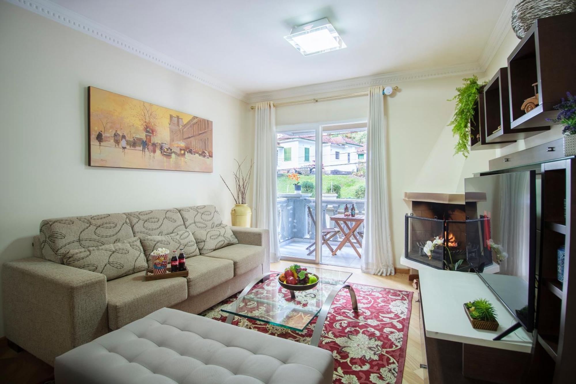 3 Quartos | Aconchegante | Otima Localizacao Apartamento Campos do Jordão